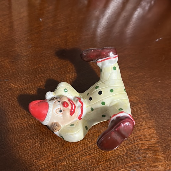 Set of 4 porcelain clowns - Picture 5 of 5